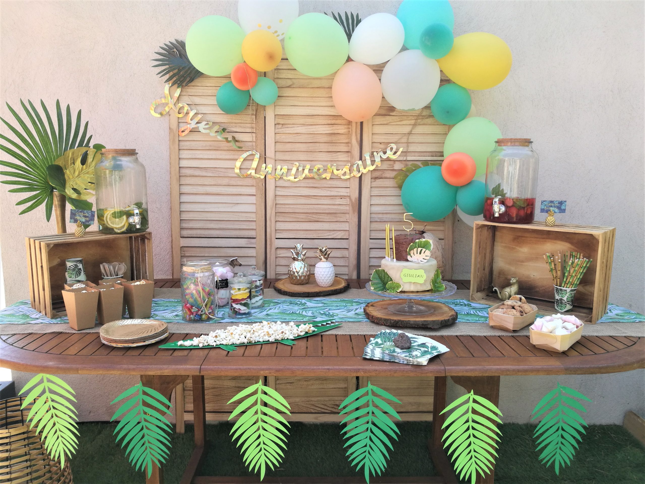 Décoration de table de fête, acheter décoration table anniversaire sur  VegaooParty
